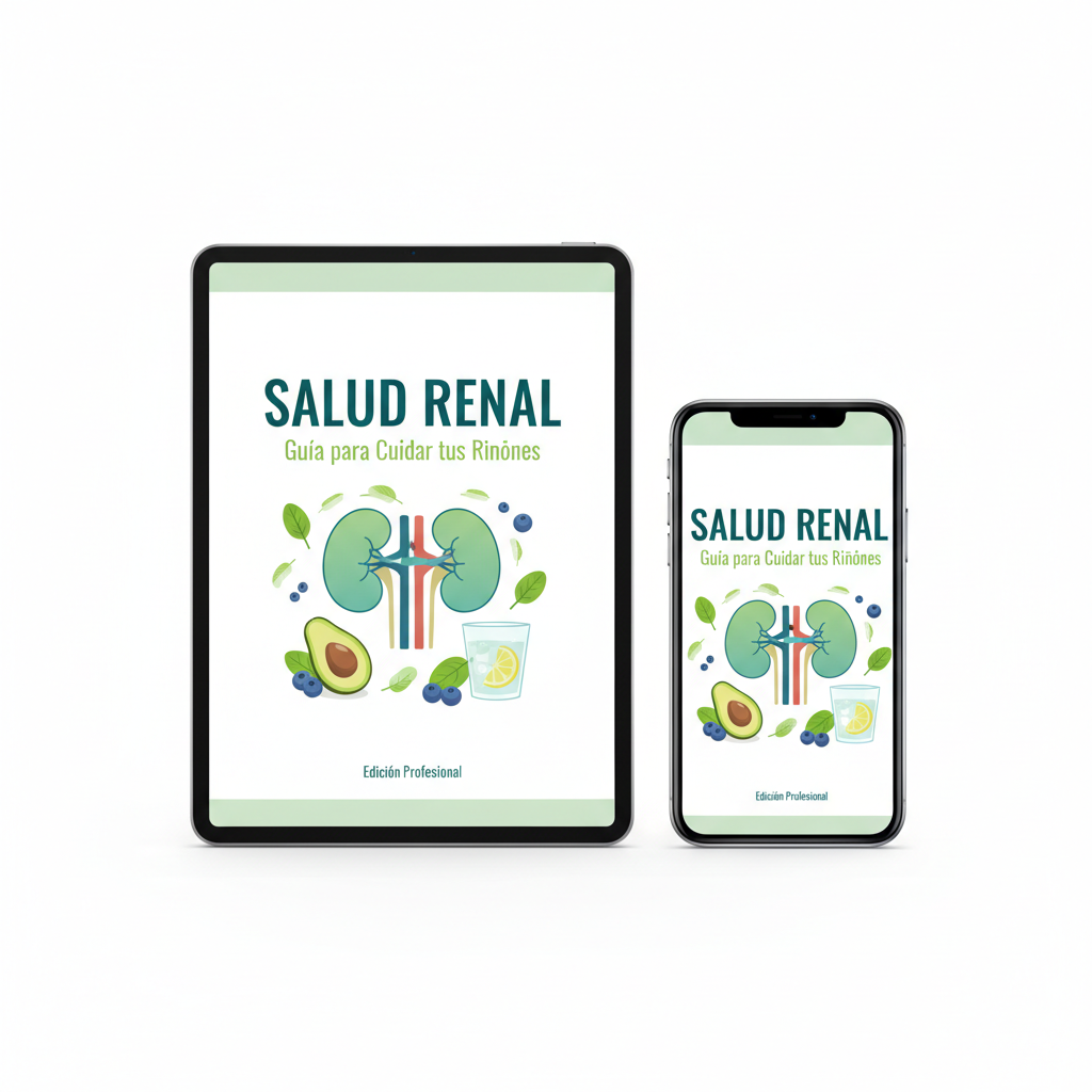 Mockup guía digital Salud Renal